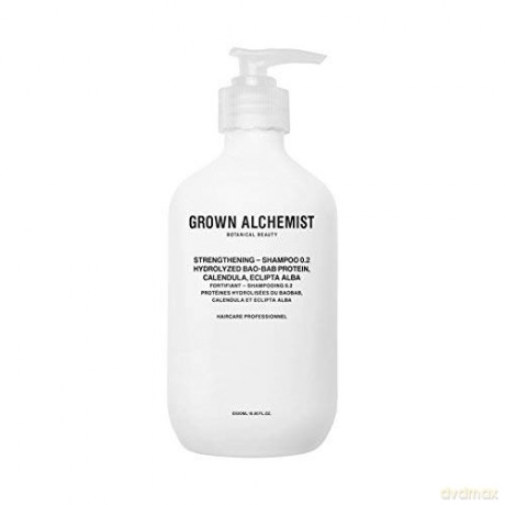 Grown Alchemist Hydrolyzed Bao-Bab Protein, Calendula, Eclipta Alba (Strengthening Shampoo) - Volume: 500 ml
