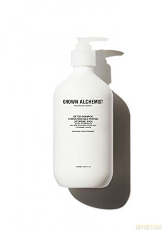 Grown Alchemist Hydrolyzed Silk Protein Detoxifying Shampoo, Lycopene, Sage (Detox Shampoo) - Volume: 500 ml