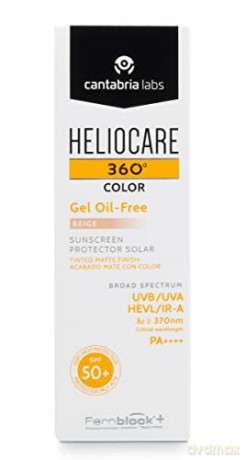 Heliocare (Gel Oil-Free) SPF 50 360° Color (Gel Oil-Free) 50 ml - Shade: Beige