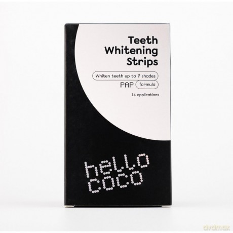 Hello Coco PAP + teeth whitening tapes (Teeth Whitening Strips) 28 pcs