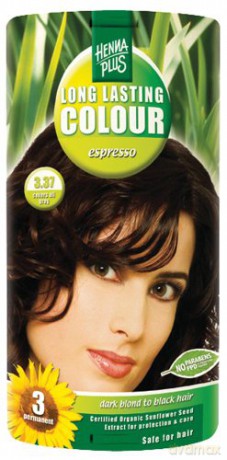 HennaPlus Prolonged hair color 100ml (Long Lasting Colour) - Shade: 3.37 Espresso