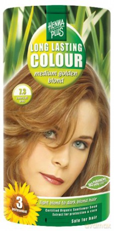 HennaPlus Prolonged hair color 100ml (Long Lasting Colour) - Shade: 7.3 Deep golden blond