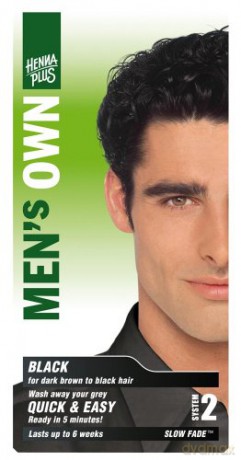 HennaPlus The natural hair color for men Men Own - Shade: Black