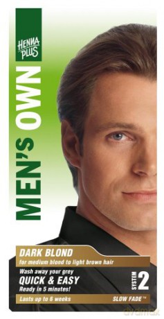 HennaPlus The natural hair color for men Men Own - Shade: Dark Blond
