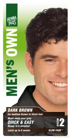 HennaPlus The natural hair color for men Men Own - Shade: Dark Brown