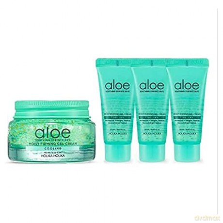 Holika Holika Aloe Soothing Essence 80% Gel Cream Set Gift Set