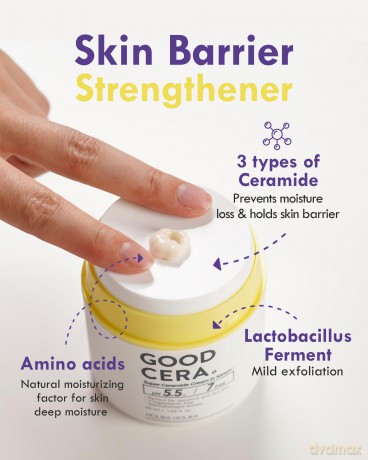 Holika Holika Cream serum for dry and sensitive skin Good Cera (Super Ceramide Cream in Serum) 50 ml