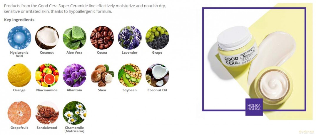 Holika Holika Gift set with ceramides for dry and sensitive skin