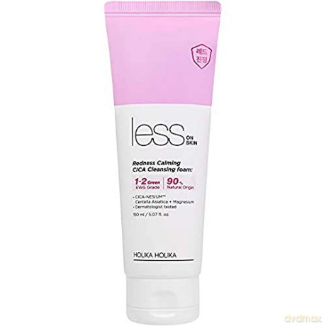 Holika Holika Soothing cleansing foam Less On Skin (Redness Calming Cica Clean sing Foam) 150 ml