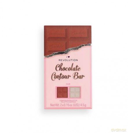 I Heart Revolution Chocolate (Contour Palette) 9 g - Shade: Fair