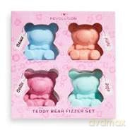 I Heart Revolution Set of bath bombs Teddy Bear Fizzer (Bath Fizzer) 4 x 50 g