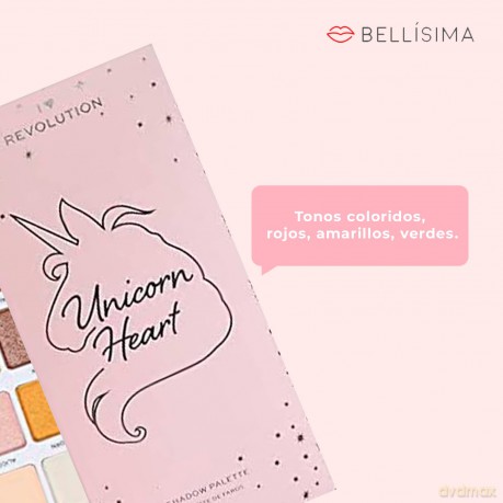 I Heart Revolution Unicorn Heart Glow Eyeshadow Palette 18 g