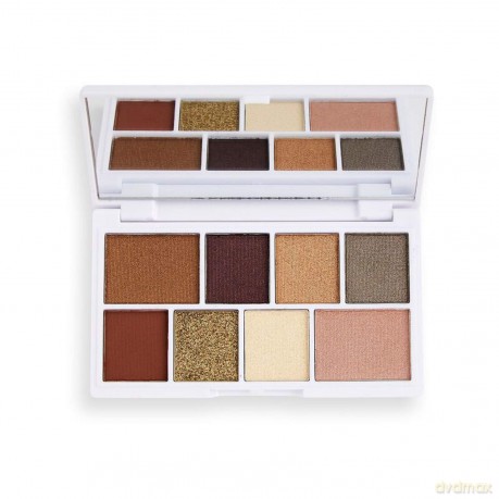 I Heart Revolution White Gold Chocolate Mini Eyeshadow (Chocolate Mini Palette) 10.2 g