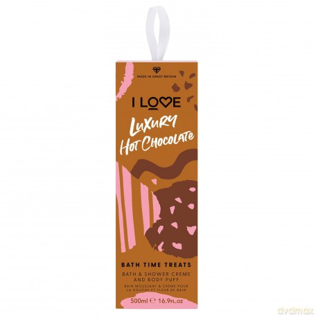 I Love Bath Time Treat Luxury Hot Chocolate gift set