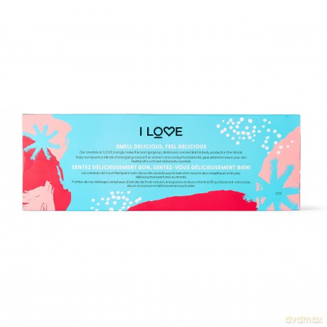 I Love Cosmetic set of body care Lots of Bubbles Mini Collection 6 x 100 ml
