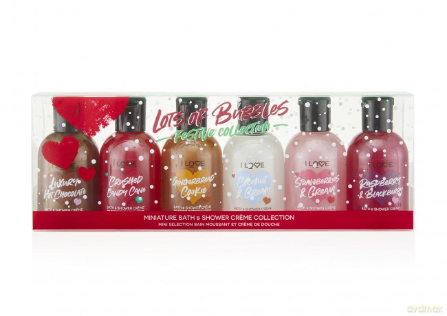 I Love Lots of Bubbles Festive Collection 6 x 100 ml