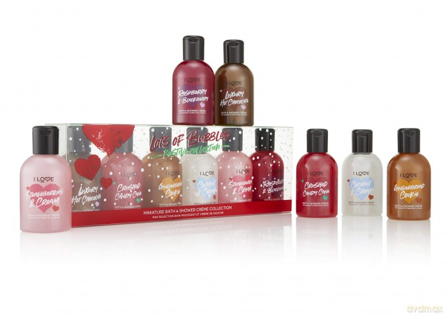 I Love Lots of Bubbles Festive Collection 6 x 100 ml