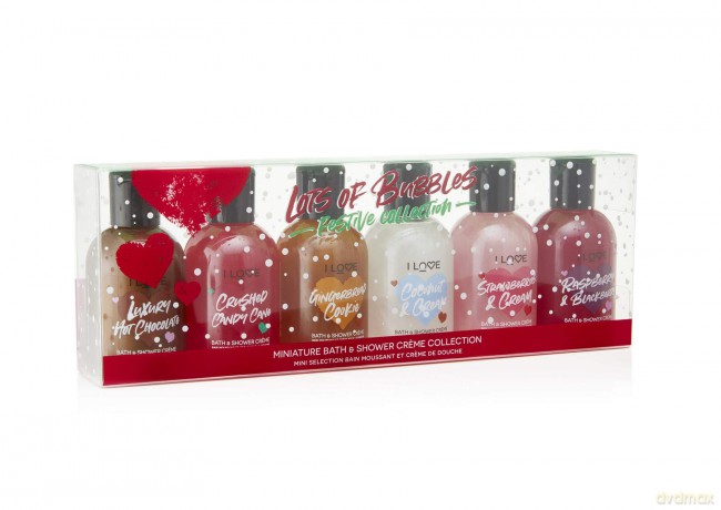 I Love Lots of Bubbles Festive Collection 6 x 100 ml