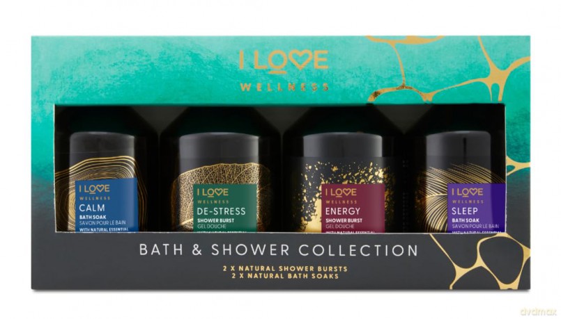 I Love Wellness Mood Collection bath care gift set