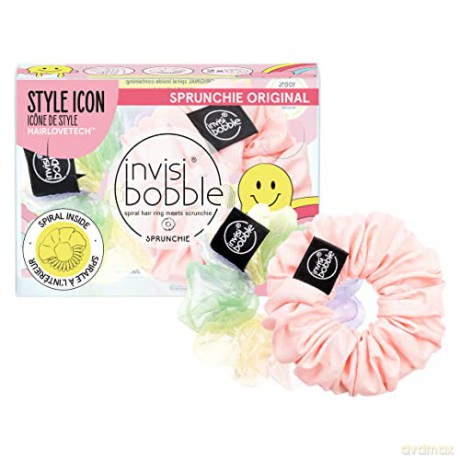 Invisibobble Hair band Sprunchie Duo Retro Dreamin ´Hue-Man Love 2 pcs