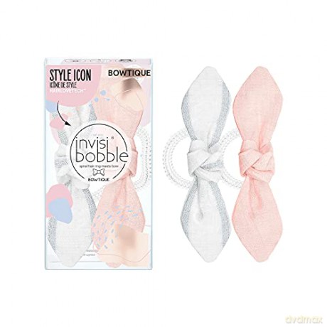Invisibobble Hair band with bow Bowtique Duo Nordic Breeze Summer Lemming Go 2 pcs