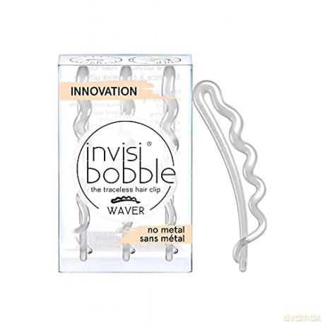 Invisibobble Hair Clips Waver - Shade: invisibobble WAVER Crystal Clear