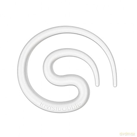 Invisibobble Spiral to create Bun Bun Ice Ice Lady