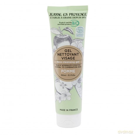 Jeanne En Provence Cleansing gel for the skin organic Apple (Face Clean sing Gel) 150 ml