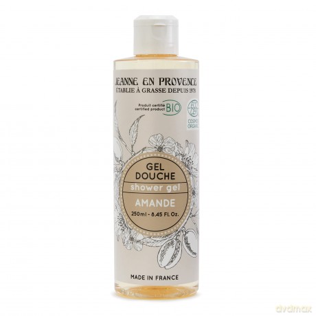 Jeanne En Provence Shower gel organic Mandle (Shower Gel) 250 ml