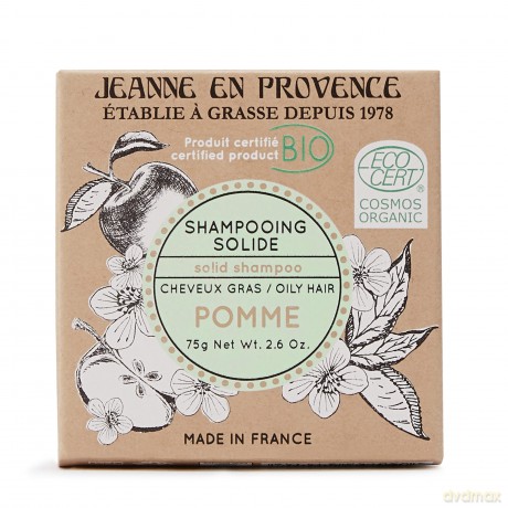 Jeanne En Provence Solid shampoo bio Apple (Solid Shampoo) 100 g