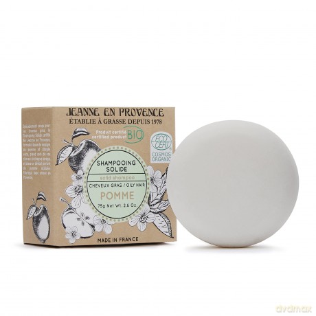 Jeanne En Provence Solid shampoo bio Apple (Solid Shampoo) 100 g