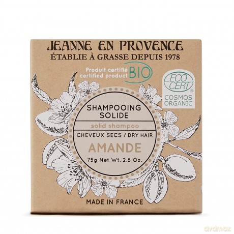 Jeanne En Provence Solid shampoo organic Mandle (Solid Shampoo) 100 g