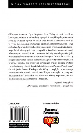 Ojciec Sergiusz - Lew Tołstoj [KSIĄŻKA]