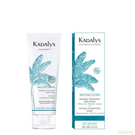 Kadalys (Gentle Clarifying Mask) Mask with clay and yellow banana BIO Musaclean (Gentle Clarifying Mask) 75 ml