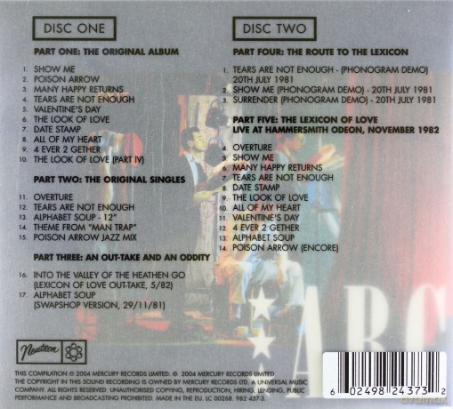 ABC: Lexicon Of Love Deluxe Edition [2CD]