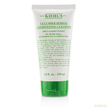 Kiehl´s Gently foaming cleansing skin emulsion Cucumber Herbal (Conditioning Clean ser) 150 ml