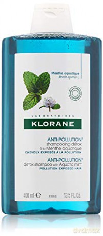 Klorane Anti Pollution Detox Shampoo With Aquatic Mint - Volume: 400 ml