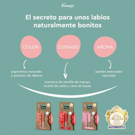 Kneipp Color lip balm Natura l Red ( Color ed Lip Balm) 3.5 g