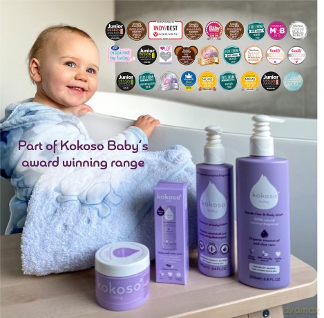 Kokoso Baby Gentle baby wash gel for body and hair with perfume (Gentle Baby Wash) 200 ml