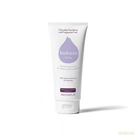 Kokoso Baby Gentle baby wash gel for body and hair without perfume (Gentle Baby Wash) 200 ml