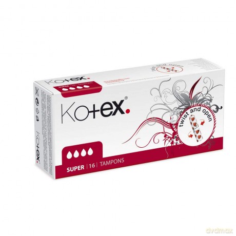 Kotex KOTEX Super tampons - Variant: 16 pcs
