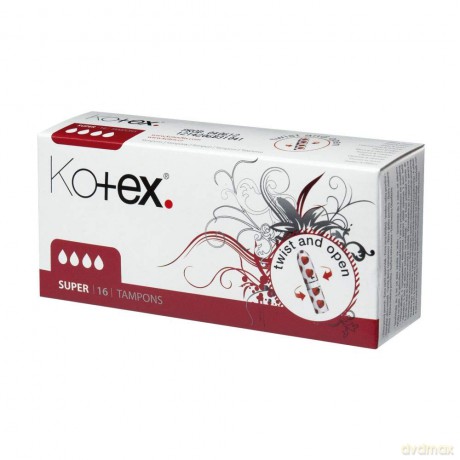 Kotex KOTEX Super tampons - Variant: 16 pcs