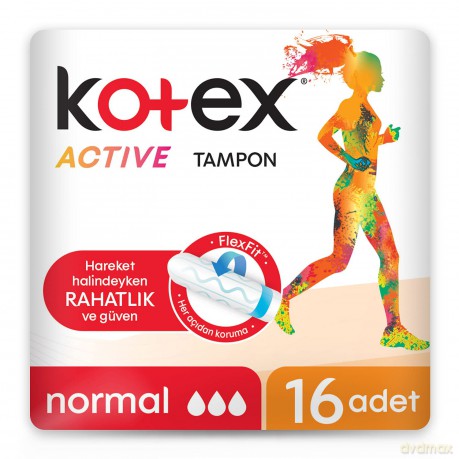 Kotex KOTEX Tampons Active Normal. - Variant: 16 pcs