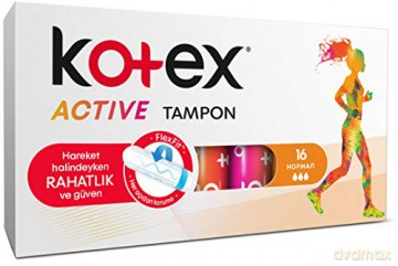 Kotex KOTEX Tampons Active Normal. - Variant: 16 pcs