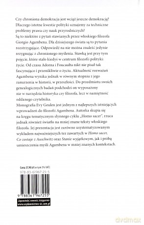 Giorgio Agamben Wprowadzenie - Eva Geulen [KSIĄŻKA]