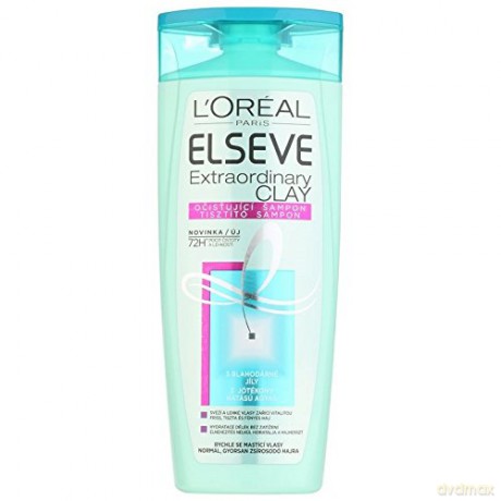 L´Oréal Paris Elseve Extraordinary Clay Cleansing Shampoo - Volume: 400 ml