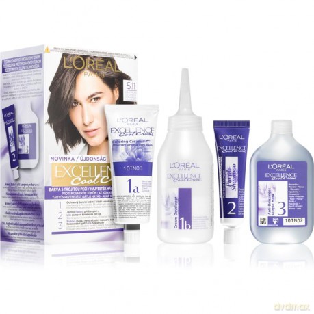 L´Oréal Paris Excellence Cool Creme permanent hair color - Shade: 5.11