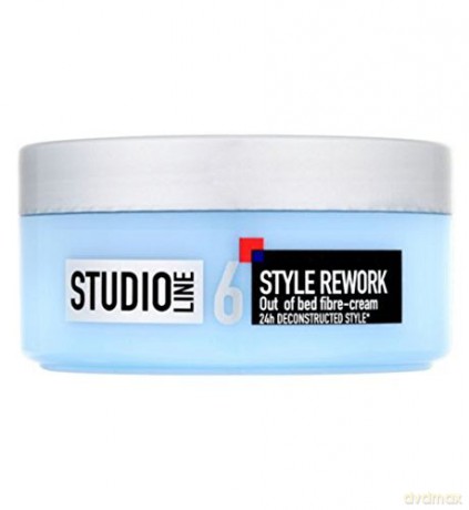 L´Oréal Paris Fibrous modeling cream Hair Studio Line (Style Rework Out Of Bed Fibre Cream) 150 ml