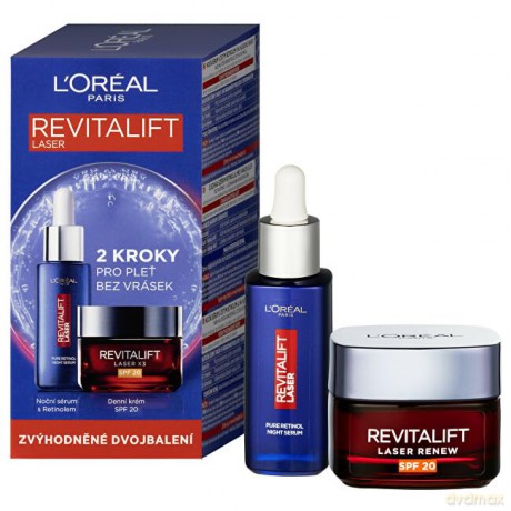 L´Oréal Paris Gift set of 2 steps for wrinkle-free skin