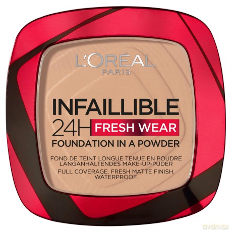 L´Oréal Paris Make-up in Infaillible 24H Fresh Wear (Foundation in a Powder) 9 g - Shade: 120 Vanilla